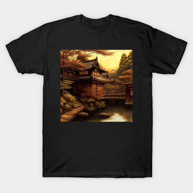 Asian Art Series T-Shirt by VISIONARTIST